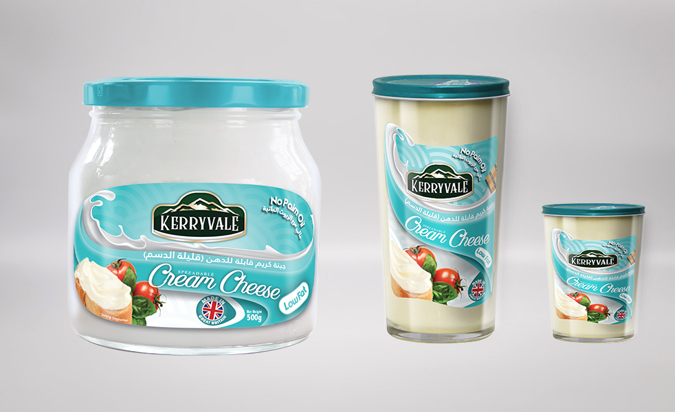 Low Fat Spreadable Cream Cheese 500g, 240g and 140g